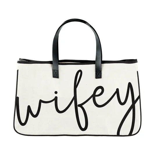Canvas Tote- Wifey