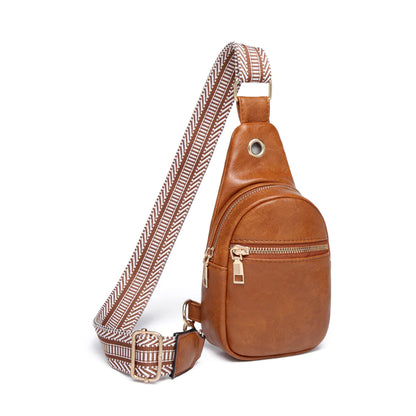 Palmer Sling Bag With Zipper Pocket