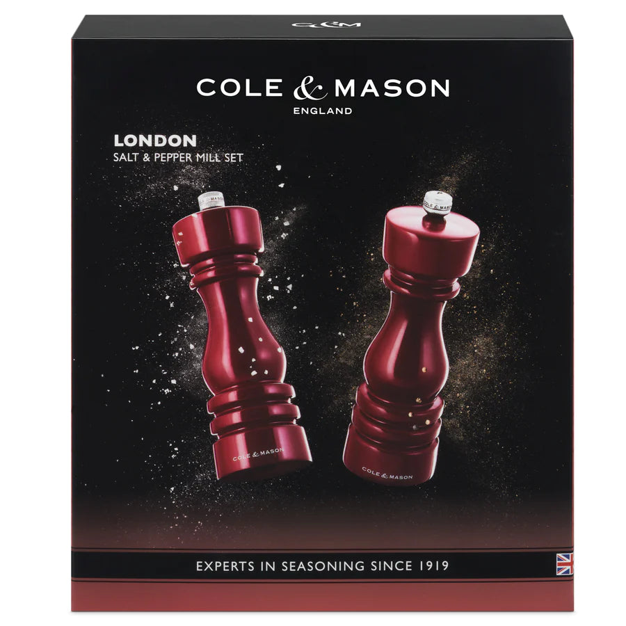 7" Cole & Mason London Salt & Pepper Mill Set