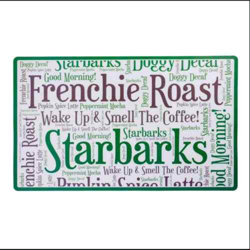 Starbucks Frenchie Roast Placemat