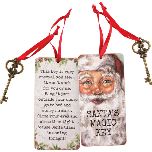 Santa's Magic Key Ornament