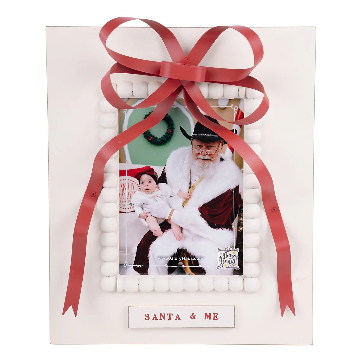 Santa and Me Frame