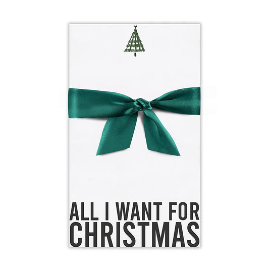 Holiday Notepad - All I want for Xmas