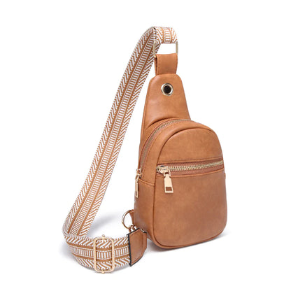 Palmer Sling Bag With Zipper Pocket