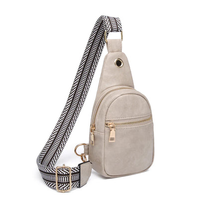 Palmer Sling Bag With Zipper Pocket