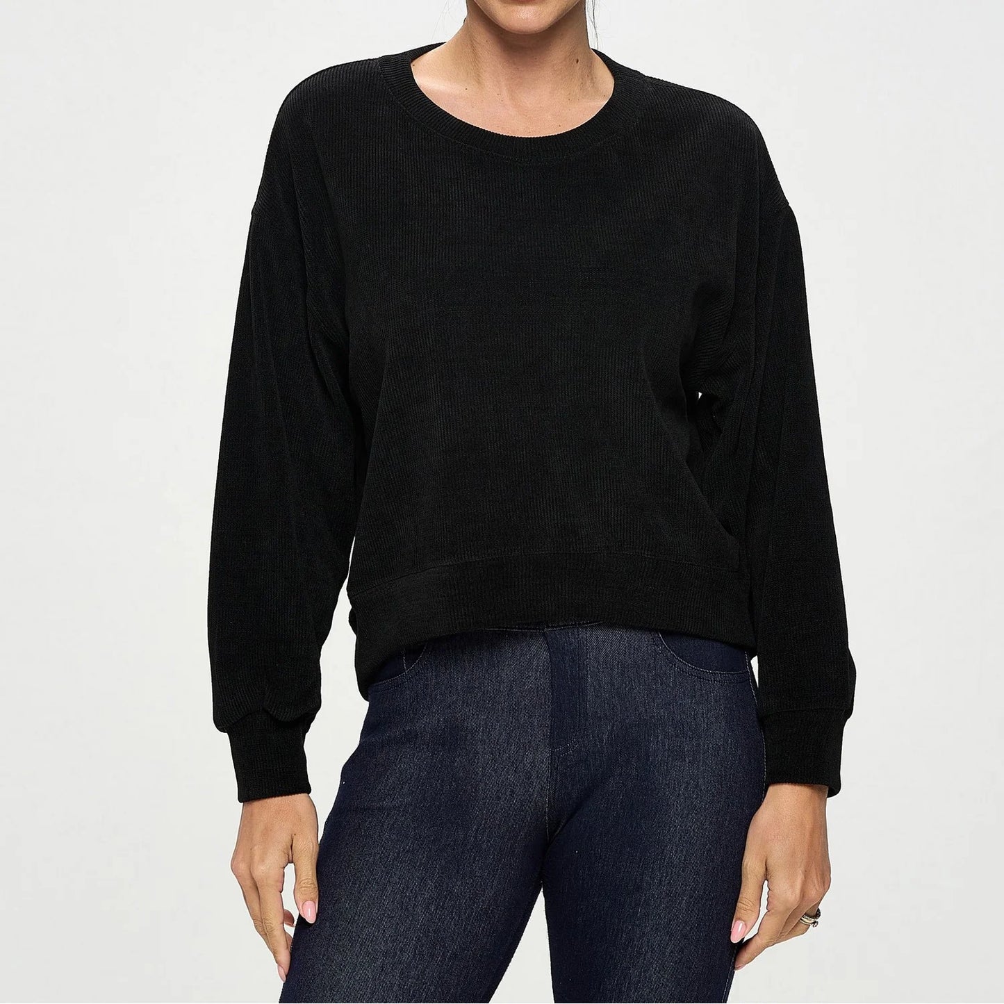 Relaxed Corduroy Top