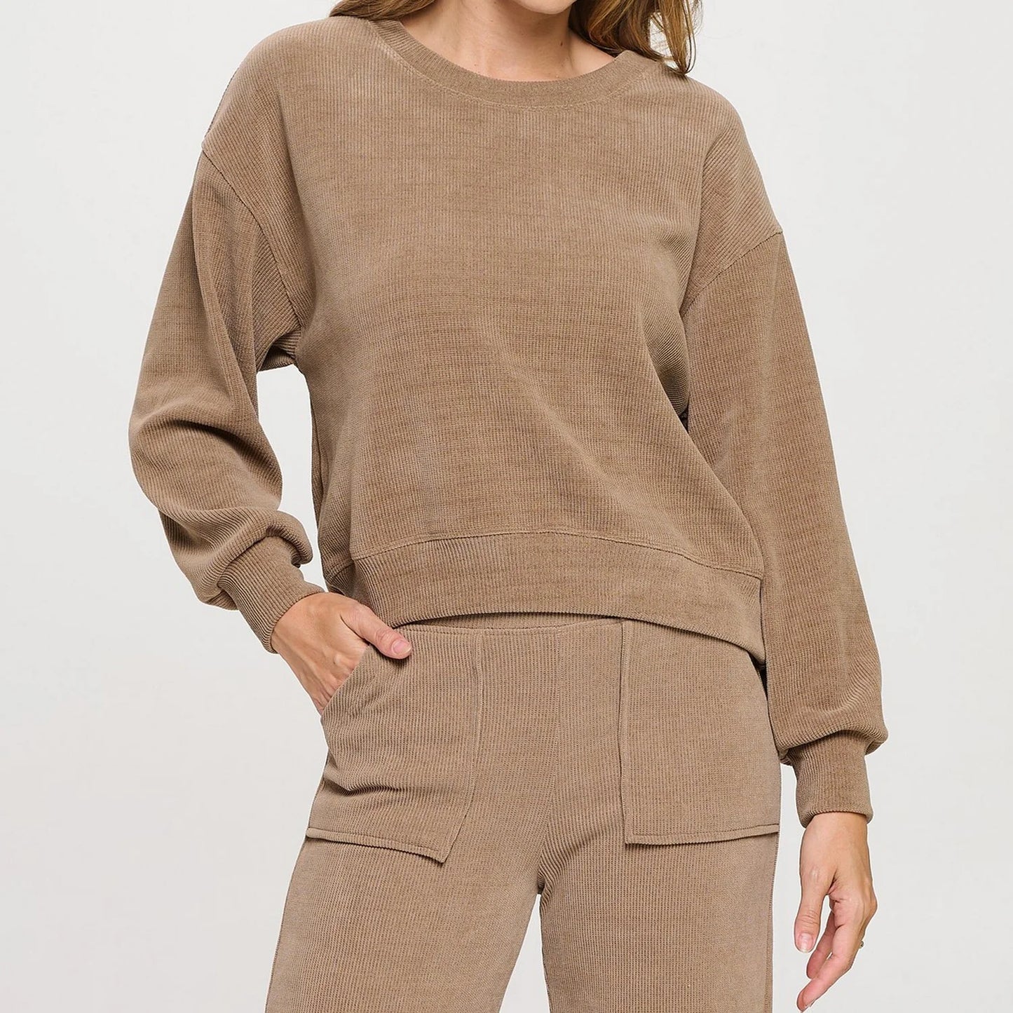 Relaxed Corduroy Top