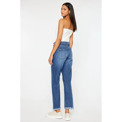 High Rise Slim Straight