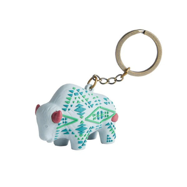 Sawtooth Mountain Buffalo Keychain