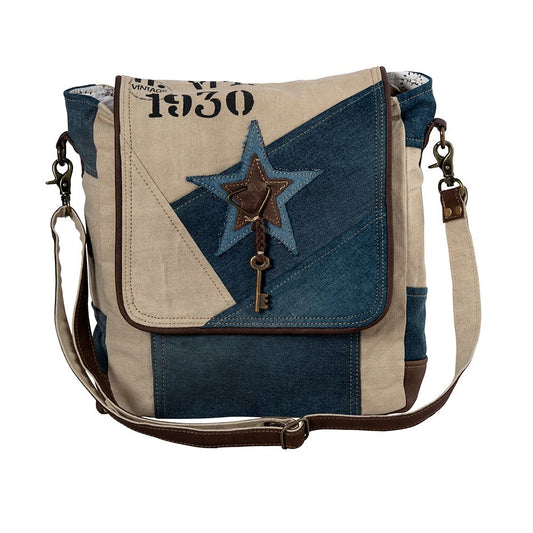 Myra Blue Srar Key Shoulder Bag