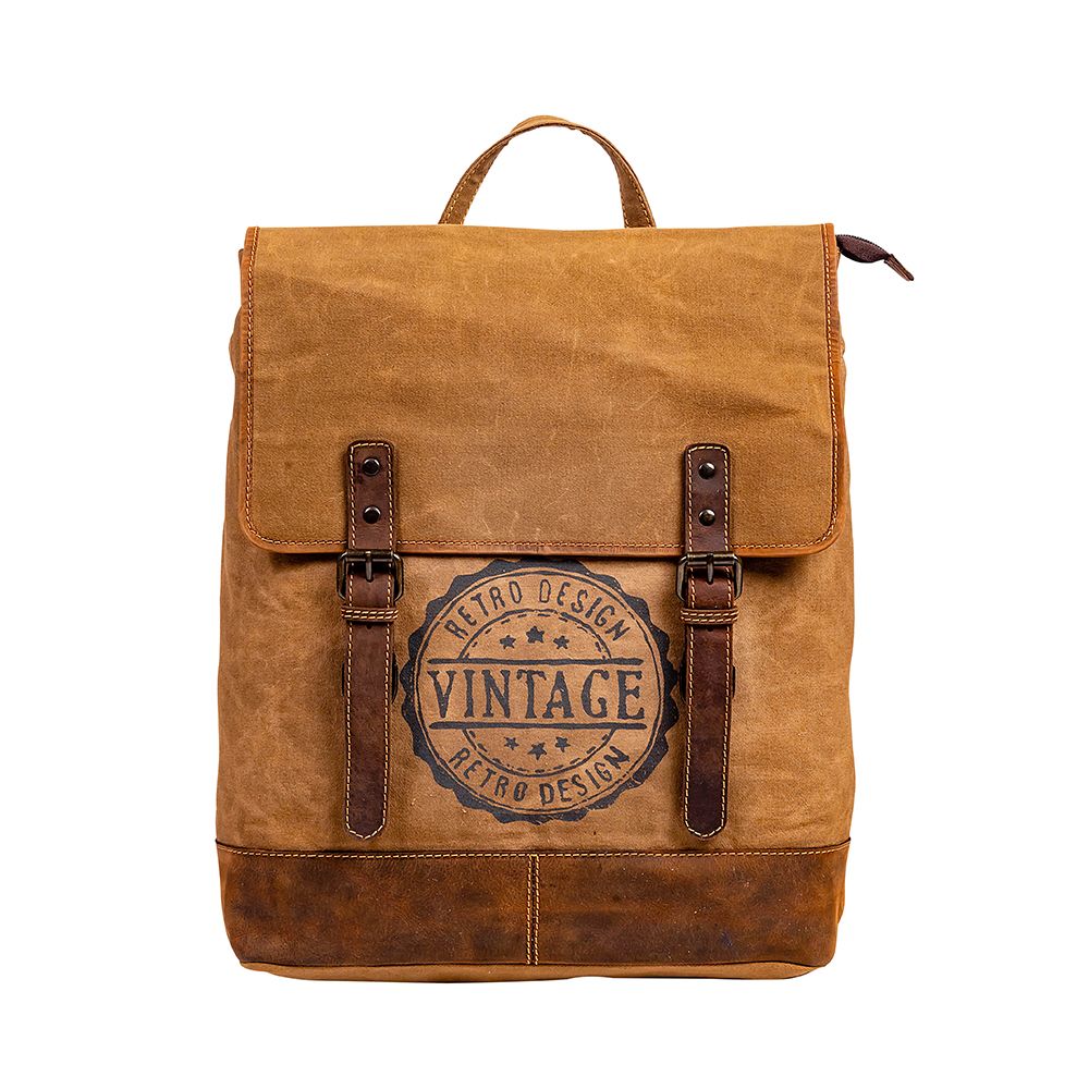 Myra Water Stop Vintage Backpack Bag