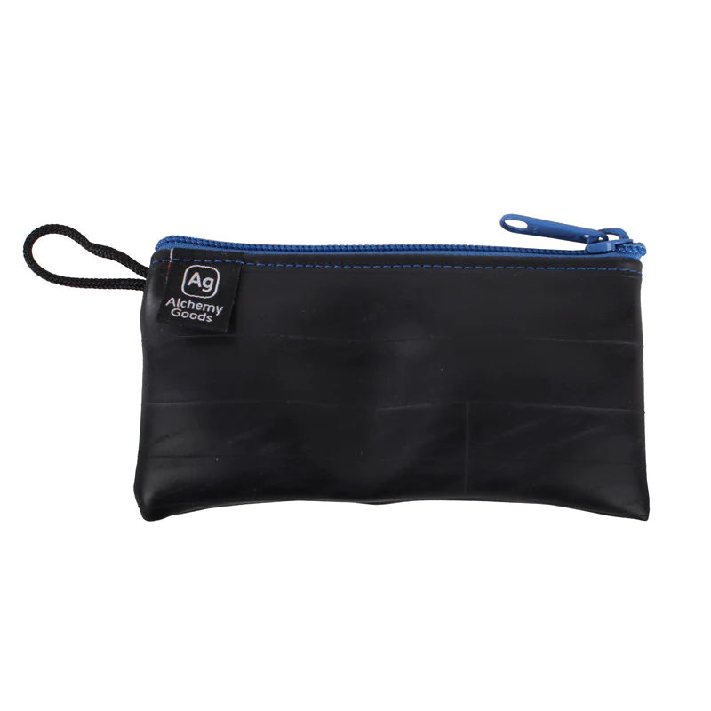 Small Zipper Pouch W/Liner - Bike Tube